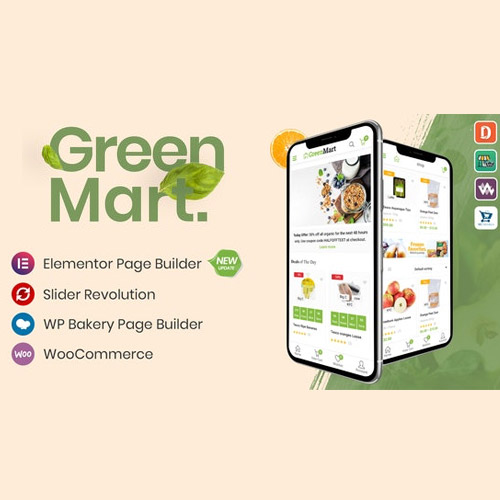 GreenMart – Organic &#038; Food WooCommerce WordPress Theme